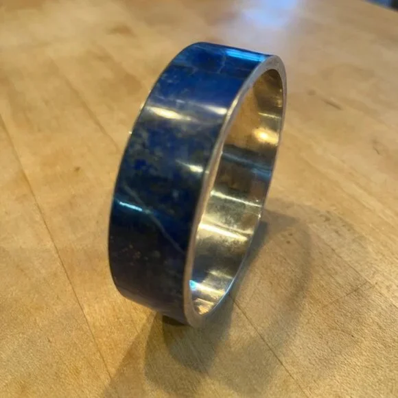 Antique Lapis Lazuli Bracelet - Picture 2 of 5